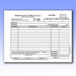 Formularios a media hoja legal nuemrados y plecados