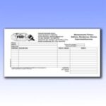 Formulario tercio de hoja legal 10,5 X 21 cm 4,25 X 8.25 pulgadas