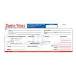 Formulario tercio de hoja carta 8,5 X 21 cm 3.5 X 8.25 pulgadas