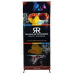 Banner tipo Araña 0.80 por 1.80 mts